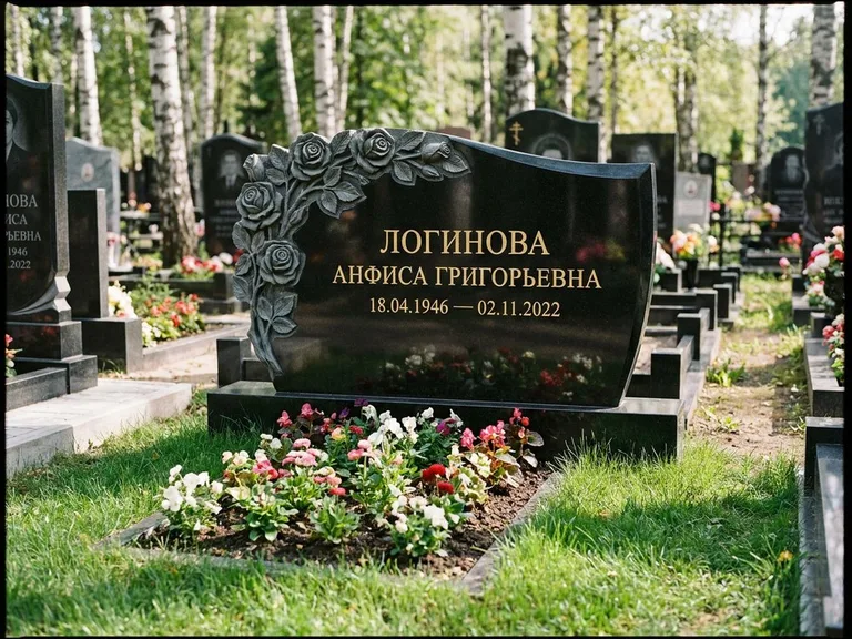 Памятник с барельефом — выполненная работа 22 в Перми