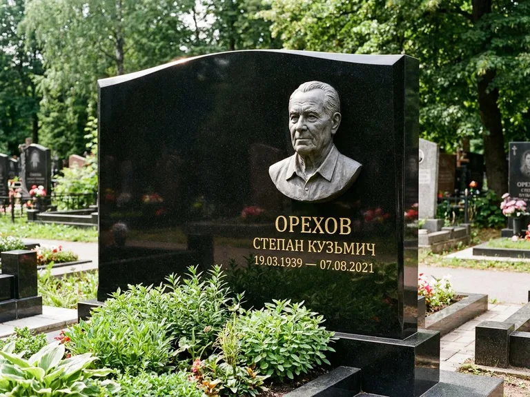 Памятник с барельефом — выполненная работа 25 в Перми