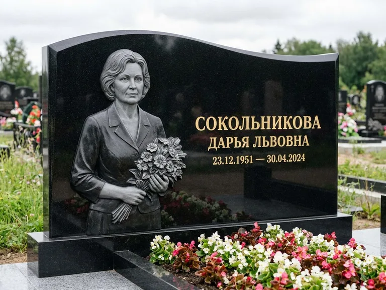 Памятник с барельефом — выполненная работа 28 в Перми