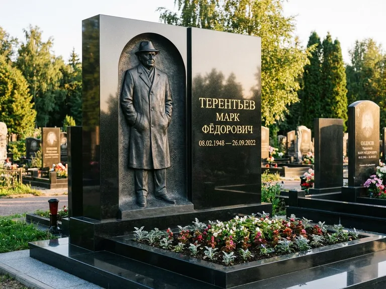 Памятник с барельефом — выполненная работа 29 в Перми