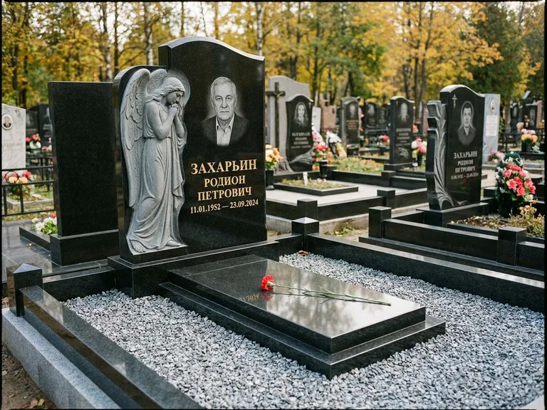 Памятник с барельефом — выполненная работа 44 в Перми