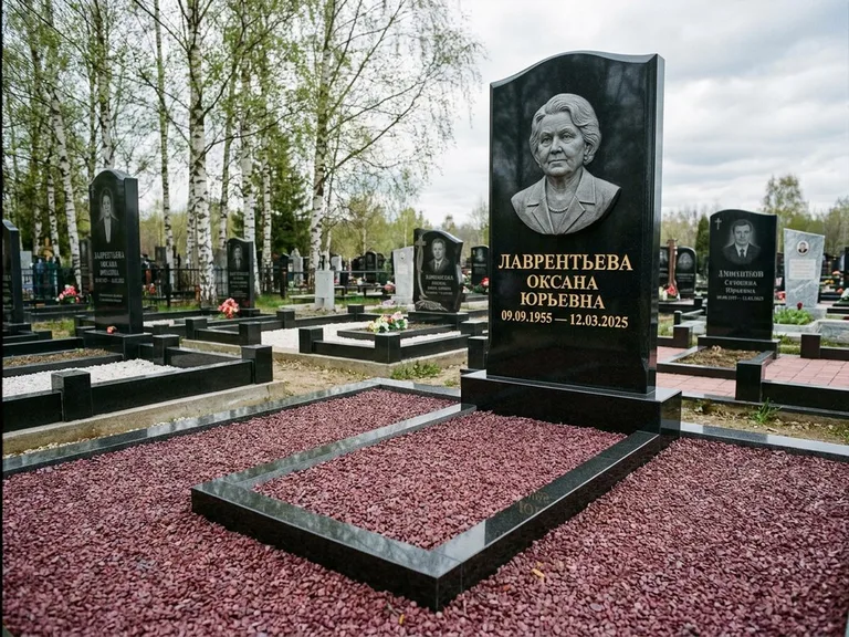 Памятник с барельефом — выполненная работа 47 в Перми