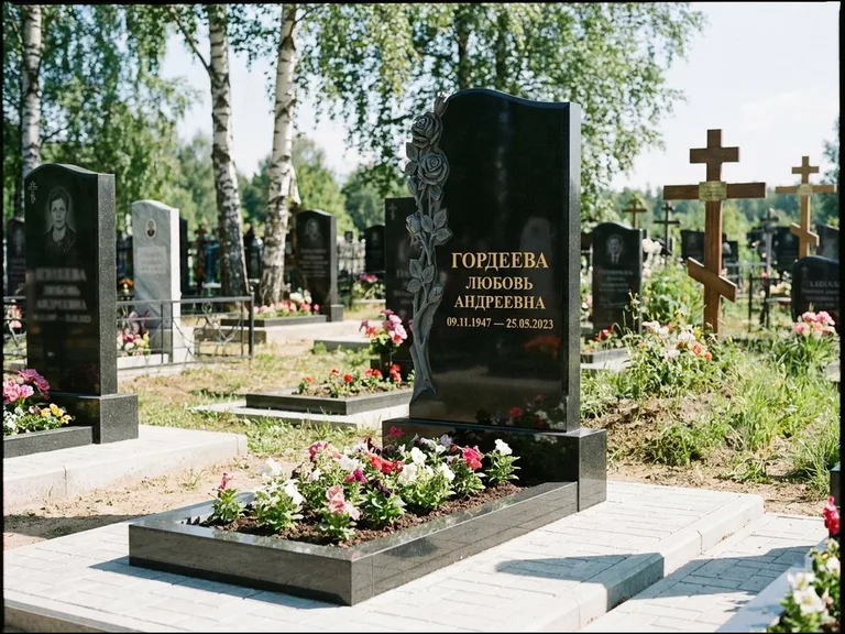 Памятник с барельефом — выполненная работа 4 в Перми