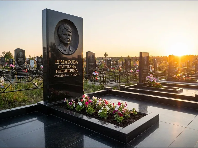 Памятник с барельефом — выполненная работа 6 в Перми