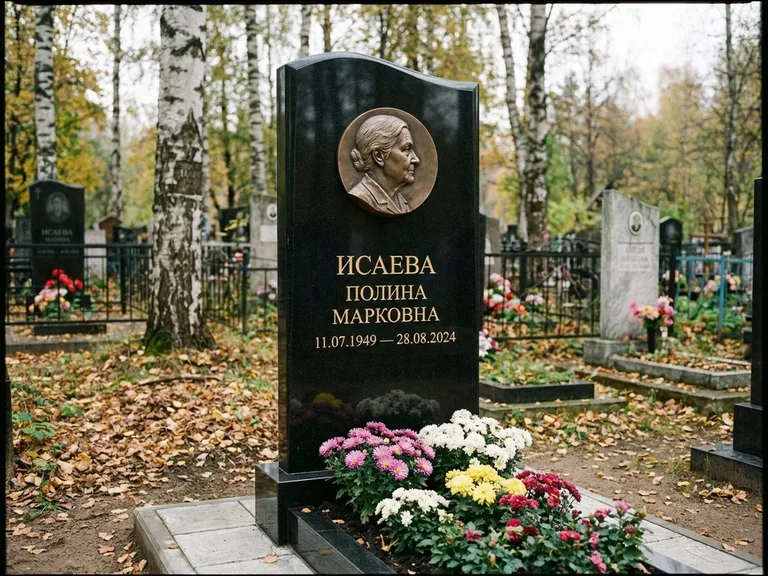 Памятник с барельефом — выполненная работа 8 в Перми