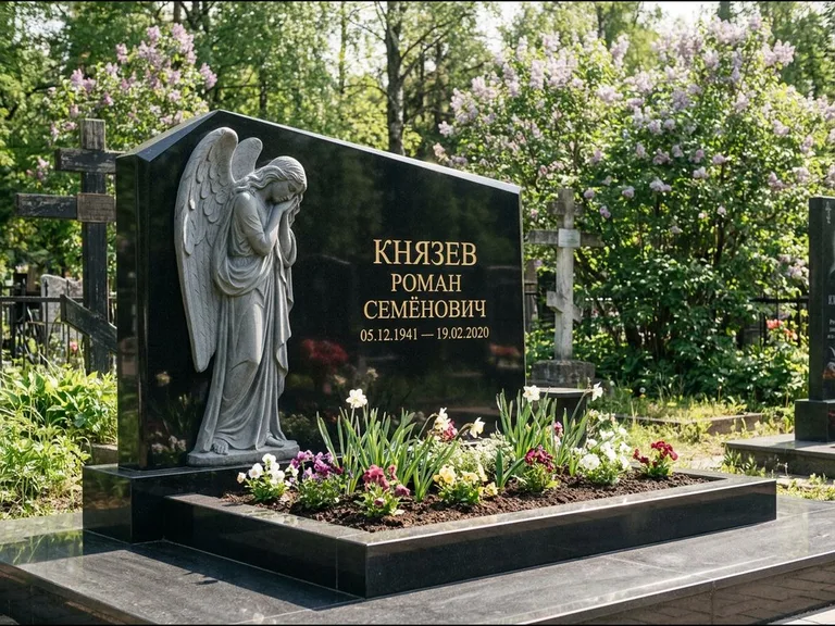 Памятник с барельефом — выполненная работа 9 в Перми