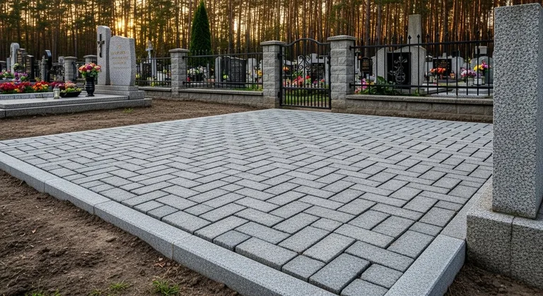 Выполненная работа по благоустройству участка, ПМ043 в Перми