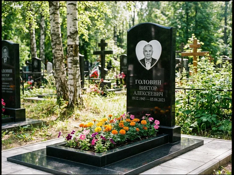 Овальный цветной портрет на керамике в Перми