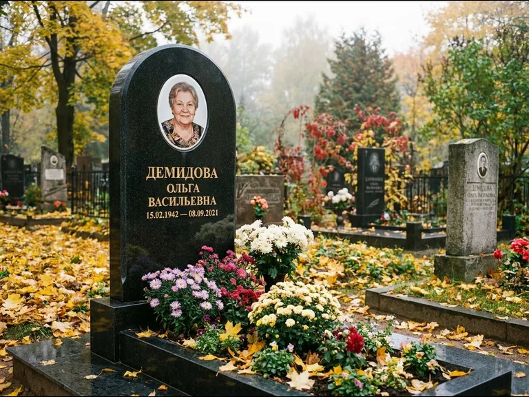 Керамический овал на стеле в Перми