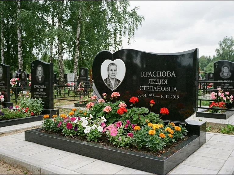 Портрет в форме сердца — работа «Краснова» в Перми