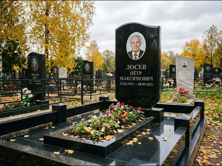Керамический портрет — работа «Лосев» в Перми