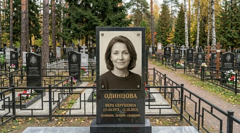 Прямоугольный портрет на стекле на держателях в Перми