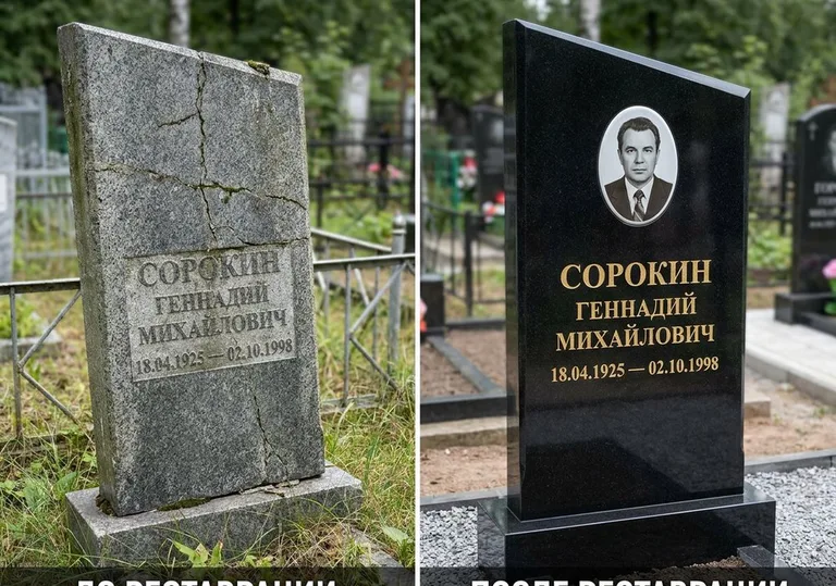 Полная реставрация старого памятника: до и после в Перми