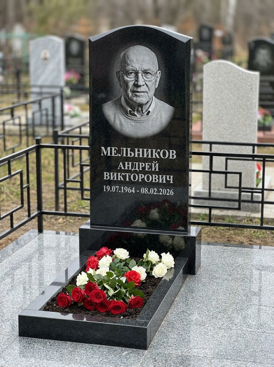 Портрет на памятнике в Перми — Мелкое лицо с общего фото — портрет под гравировку