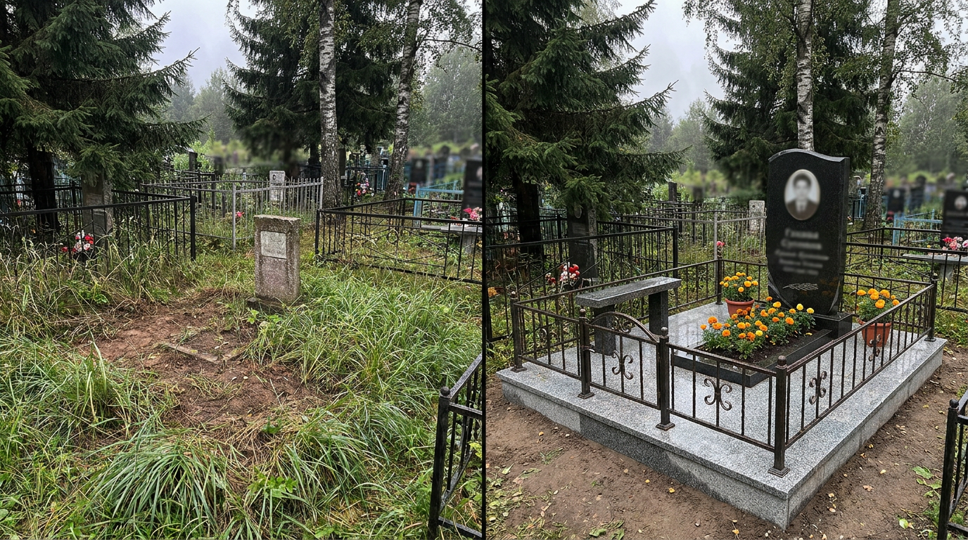 Памятник под ключ в Перми — пример 2