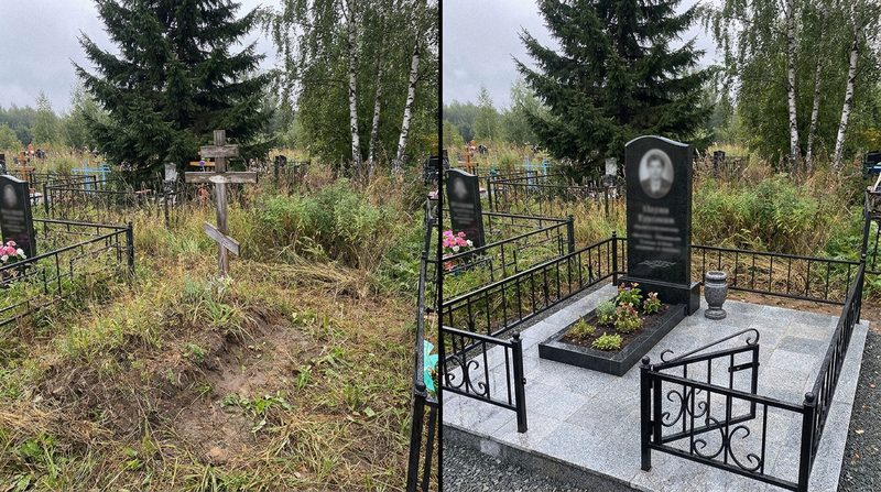 Памятник под ключ в Перми — пример 1