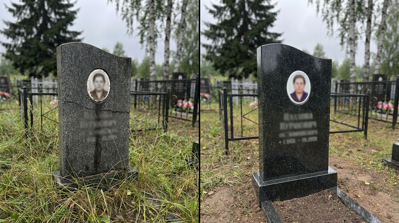 Реставрация памятника в Перми — пример 4