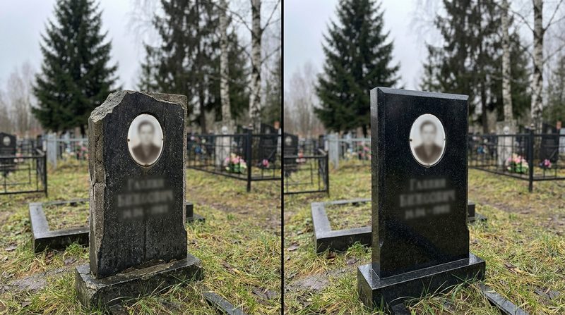 Реставрация памятника в Перми — пример 3