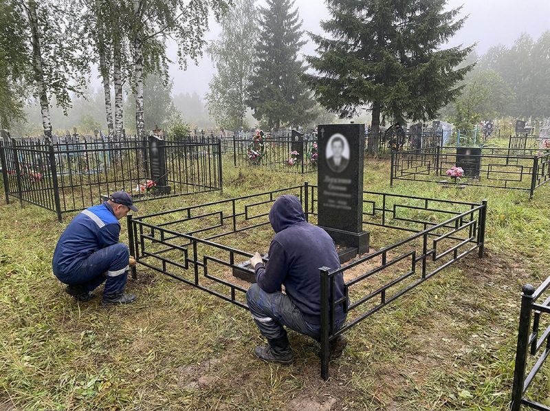 Установка ограды в Перми — пример 3