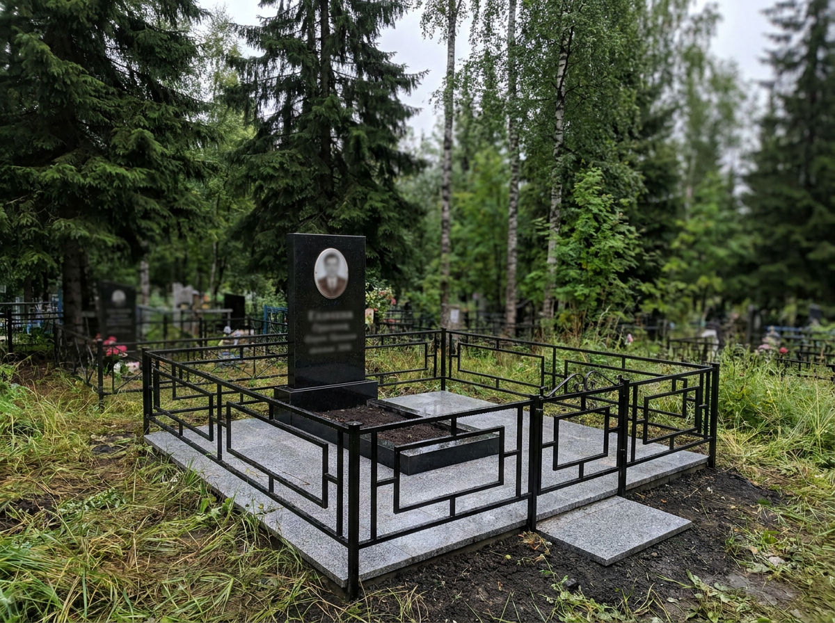 Установка памятника в Перми — пример 4